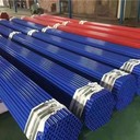 樂(lè )山涂塑鋼管/外pe內ep防腐鋼管/涂覆鋼管崛勝管業(yè)廠(chǎng)家