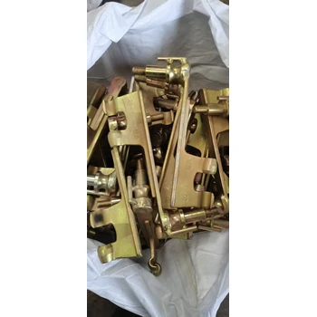 礦用猴車抱索器裝置鍛造可摘掛式抱鎖器