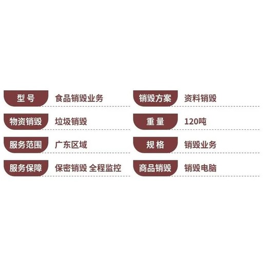 專注冷藏食品銷毀/廣州天河汽車配件銷毀業務咨詢