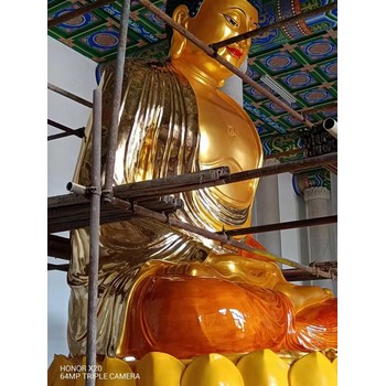 寺廟佛像貼金彩繪翻新神像寺院修復(fù)金漆
