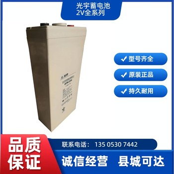 光宇蓄電池廠家出售，型號GFM2V500AH免維護(hù)蓄電池