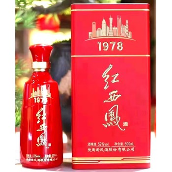 红西凤酒1978西安红西凤酒