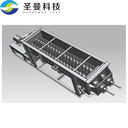 木薯渣雙槳葉干燥機6000kg/h