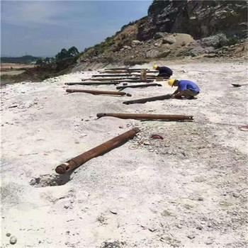 河北張北電塔基礎氣體爆破一次性小白管產品