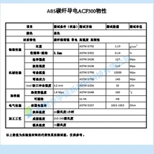 電子托盤EMI射頻導(dǎo)電ABSCF30電磁屏蔽碳纖增強(qiáng)導(dǎo)電防靜電ABS
