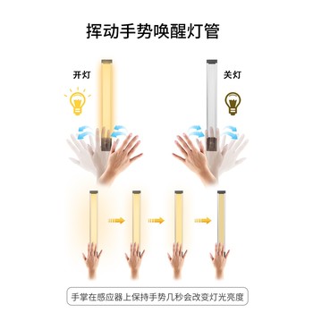 超薄感應(yīng)手掃燈感應(yīng)燈充電款櫥柜燈臥室燈展廳燈產(chǎn)品