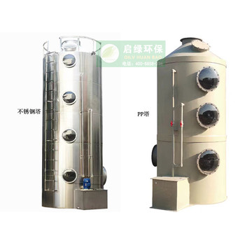東莞塘廈水噴淋除塵凈化塔廢氣處理