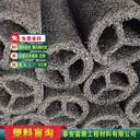 路基綠化塑料盲溝聚乙烯圓形排水盲管開孔率85%熱熔絲狀盲溝管