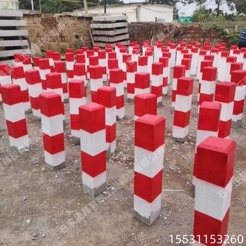 昌育麒荊門道口護柱水泥標志樁鐵路線路標樁現貨廠家