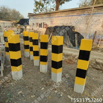 公路道口防撞標(biāo)樁混凝土標(biāo)志樁道口護(hù)柱戶外抗撞水泥制品