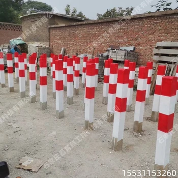 公路安全防護(hù)護(hù)柱混凝土標(biāo)志樁道口標(biāo)樁道路警示水泥制品