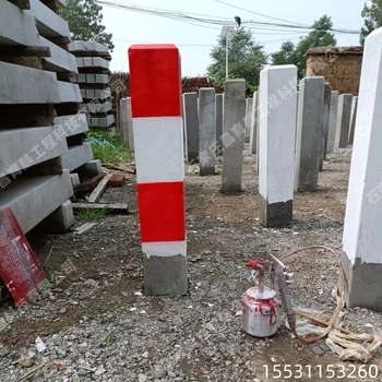 公路道口防撞標(biāo)樁混凝土標(biāo)志樁道口護(hù)柱戶外抗撞水泥制品