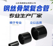 鋼絲網骨架pe復合管聚乙烯pe給水管DN200廠家