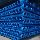 藍(lán)色PVC排水管耐候性強(qiáng)使用壽命長高性價(jià)比工程管