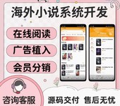 海外小說系統(tǒng)定制開發(fā)APP小程序軟件定制開發(fā)海外多語言系統(tǒng)
