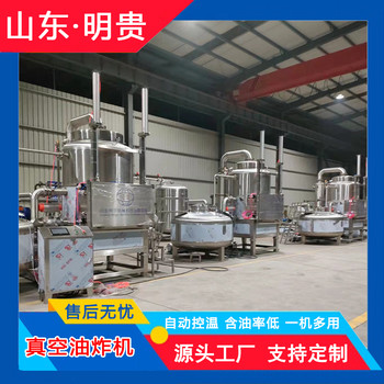 菠蘿加工設備低溫真空油炸機