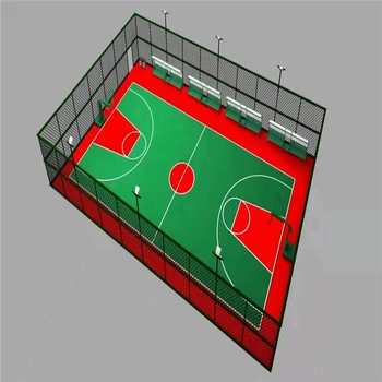 鶴崗菱形孔球場(chǎng)圍欄體育場(chǎng)護(hù)欄網(wǎng)種類(lèi)多樣