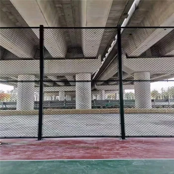 阿里體育場隔離柵4米高日字型浸塑勾花護欄