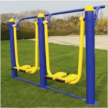 新鄉(xiāng)室外健身器材塑木半包健身器材腰背按摩器