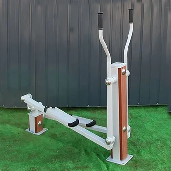 新鄉(xiāng)室外健身器材塑木半包健身器材腰背按摩器
