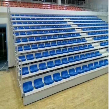 邢臺低靠背伸縮看臺中空吹塑看臺座椅影院室軟包座椅