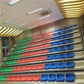 臨猗體育館看臺(tái)座椅運(yùn)動(dòng)場(chǎng)固定看臺(tái)座椅運(yùn)動(dòng)場(chǎng)伸縮看臺(tái)座椅