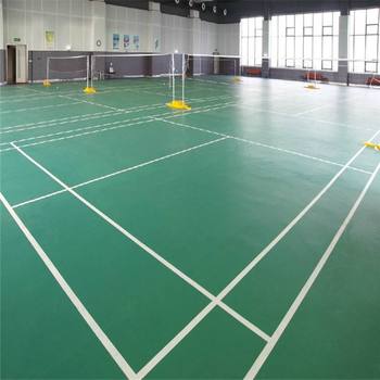 遷安籃球場地膠羽毛球場地地膠羽毛球場地膠