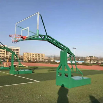 濮陽學校籃球架比賽籃球架手動液壓籃球架