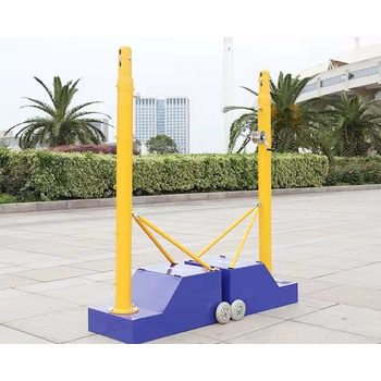 濰坊排球柱直埋式羽毛球柱比賽用排球柱