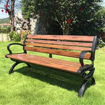 湖州戶外防腐木長(zhǎng)椅公園休閑座椅小區(qū)休閑椅