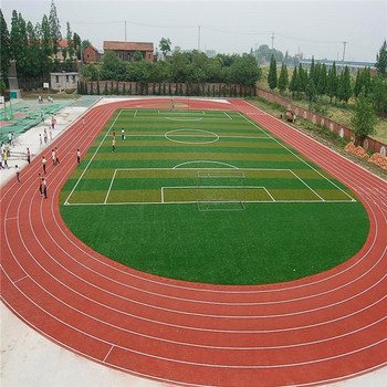 徐州球場塑膠跑道EPDM橡膠跑道EPDM彩色地坪