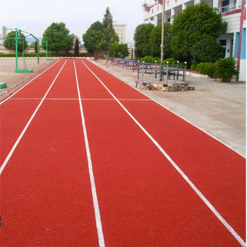 徐州球場塑膠跑道EPDM橡膠跑道EPDM彩色地坪