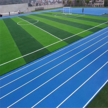 葫蘆島新國(guó)標(biāo)塑膠跑道混合型塑膠跑道廠家直供