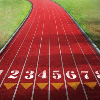 鄢陵縣球場塑膠跑道混合型塑膠跑道廠家直供