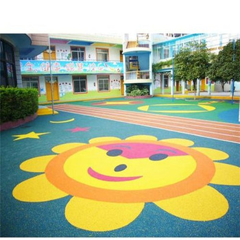 徐州球場塑膠跑道EPDM橡膠跑道EPDM彩色地坪