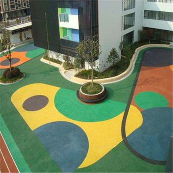 開封塑膠球場材料塑膠田徑跑道工廠