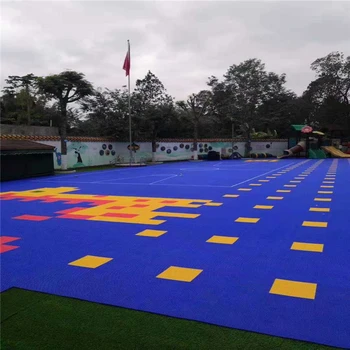 滁州室外懸浮地板小米格懸浮拼裝地板拼接防滑地板