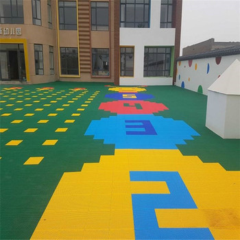 霍邱室外懸浮地墊幼兒園懸浮拼裝地板校園拼裝地板