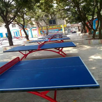 潮州家用乒乓球臺(tái)好的室內(nèi)折疊乒乓球桌可移動(dòng)式