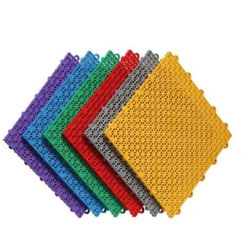 威海塑料懸浮地板室外籃球場(chǎng)懸浮地板游樂場(chǎng)懸浮地板