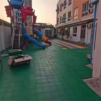 威海塑料懸浮地板室外籃球場(chǎng)懸浮地板游樂場(chǎng)懸浮地板