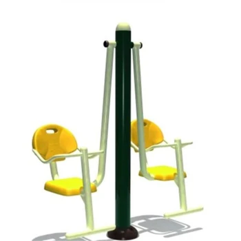 固原小區(qū)健身器材廣場公園器材雙人坐蹬秋千