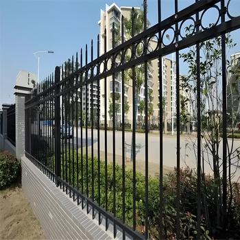鋅鋼圍墻圍欄小區(qū)別墅社區(qū)塑鋼柵欄戶外廠區(qū)隔離防護鐵藝護欄