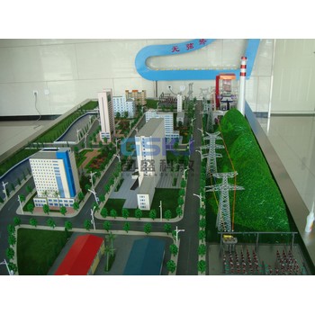 綜合電網(wǎng)沙盤模型展示展覽模型湖南國(guó)盛科教