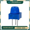國產(chǎn)3386單圈金屬玻璃釉電位器3386MP帶旋鈕電位器,電位計