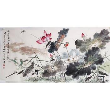 善于描繪各種禽鳥，傳統(tǒng)元素新演繹，形象生動——畫家蒲青松