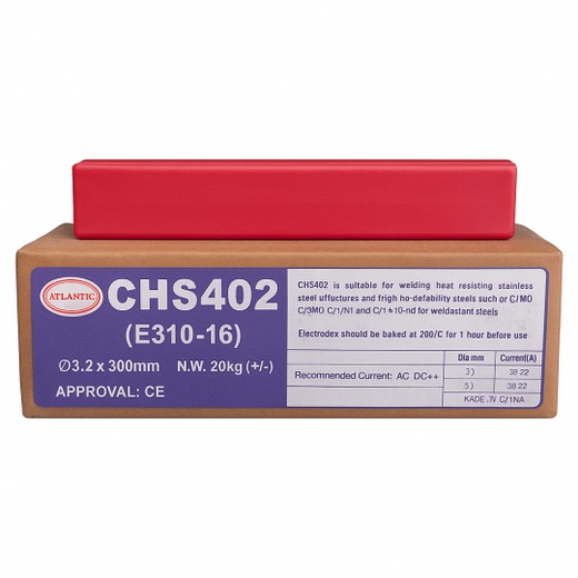 大西洋CHS402金紅石藥皮類型的Cr26Ni21純奧氏體不銹鋼焊條