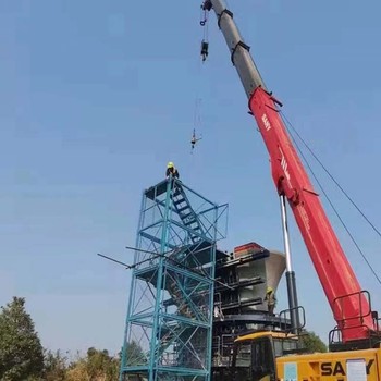 博白縣吊車出租_博白縣叉車租賃_8至200噸折臂吊租賃