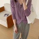 惠選優(yōu)品甄選秋季當(dāng)季新品麥婭羊毛開衫品牌折扣尾貨批發(fā)