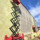 北京周邊14米剪叉升降機出租-履帶式升降機出租-價格低